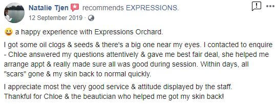 Expressions Treatment Review